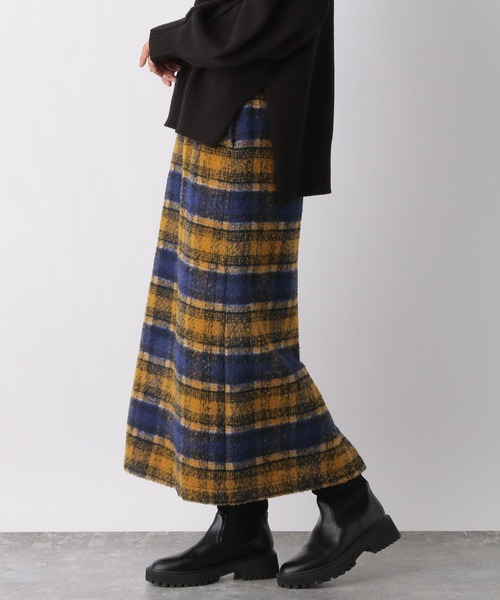 「LEPSIM」 タイトスカート FREE グレー レディース_画像8