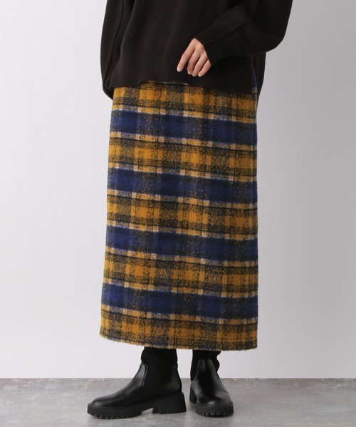 「LEPSIM」 タイトスカート FREE グレー レディース_画像9