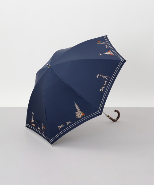 Aquascutum（アクアスキュータム） 日傘 傘 「 LONDONガールと英国犬