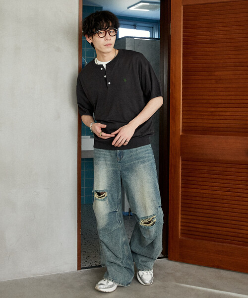 U.S. POLO ASSN.（ユーエスポロアッスン） サマーニット セーター