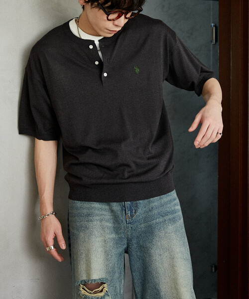 U.S. POLO ASSN.（ユーエスポロアッスン） サマーニット セーター