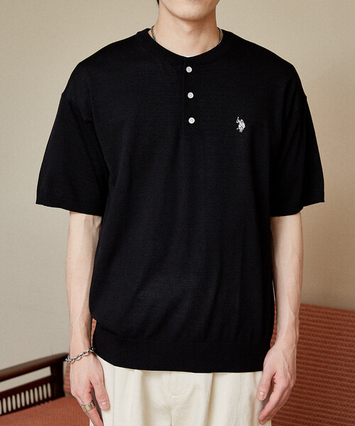 U.S. POLO ASSN.（ユーエスポロアッスン） サマーニット セーター