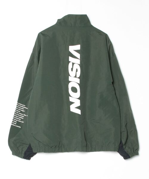 「VISION STREET WEAR」 ナイロンブルゾン L グリーン メンズ_画像2