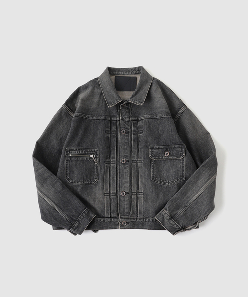 DAIRIKU(ダイリク) デニムジャケット gジャン 2PKT Vinatge Denim DAIRIKU(ダイリク) デニムジャケット gジャン 2PKT Vinatge Denim