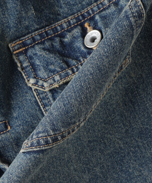 DAIRIKU（ダイリク） デニムジャケット gジャン 2PKT Vinatge Denim