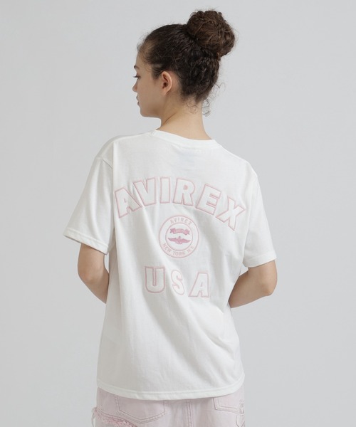 AVIREX（アヴィレックス） tシャツ VARSITY LOGO S/S T-SHIRT