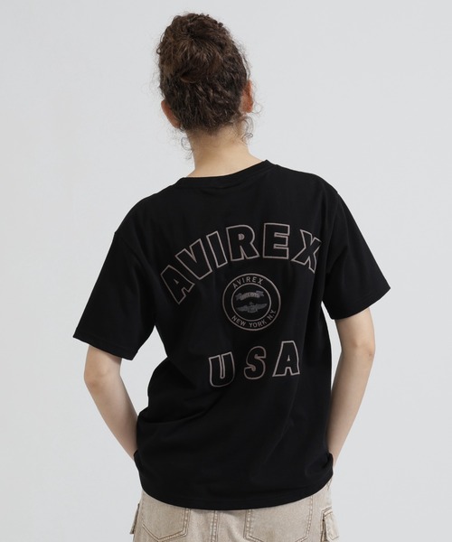 AVIREX（アヴィレックス） tシャツ VARSITY LOGO S/S T-SHIRT