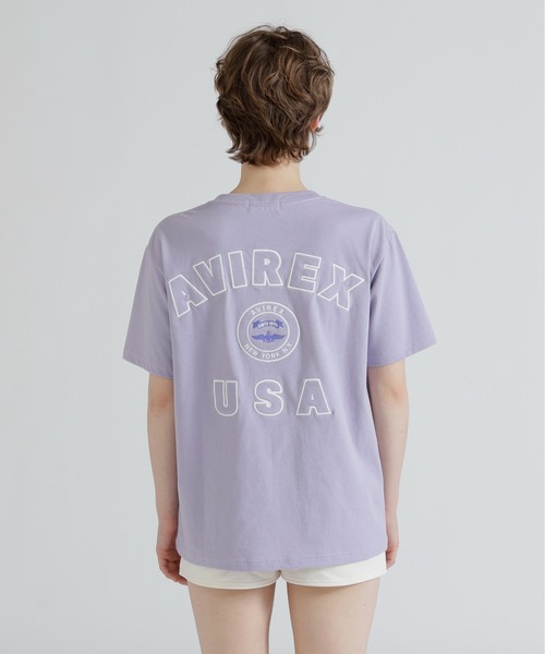 AVIREX（アヴィレックス） tシャツ VARSITY LOGO S/S T-SHIRT