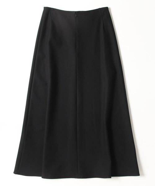 「Demi-Luxe BEAMS」 フレアスカート 38 チャコールグレー レディースの画像