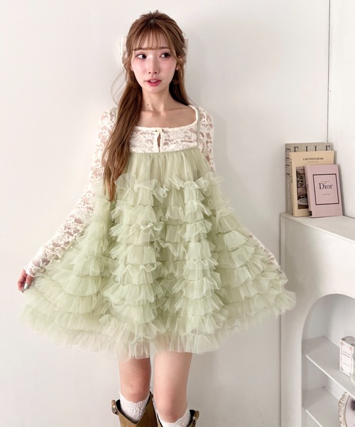 Loueme ワンピース ルルチュールミニワンピース : ZOZOTOWN Yahoo!店