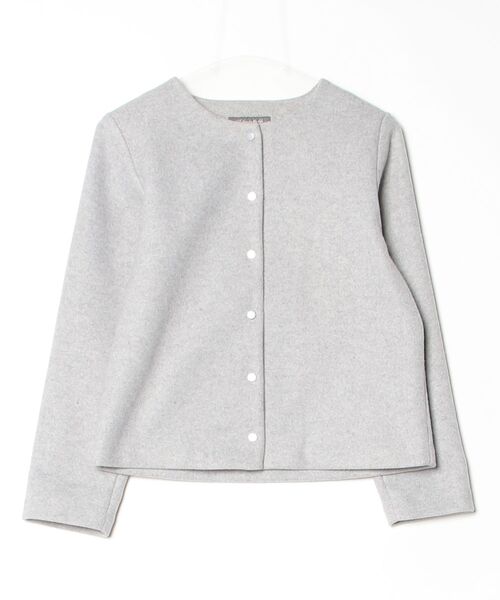 UNITED ARROWS ノーカラージャケット グレー 新品タグ付き UNITED ARROWS（ユナイテッドアローズ） ノーカラージャケット