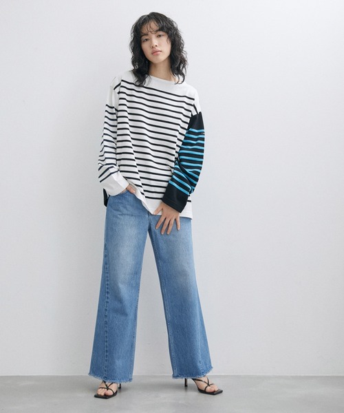 「Healthy denim」 デニムパンツ 3 ブルー レディース_画像2
