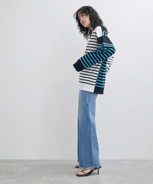 「Healthy denim」 デニムパンツ 3 ブルー レディース_画像3