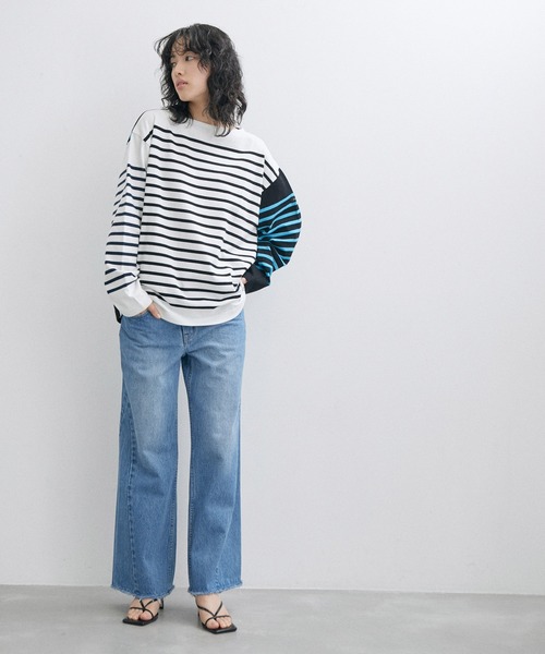 「Healthy denim」 デニムパンツ 3 ブルー レディース_画像4