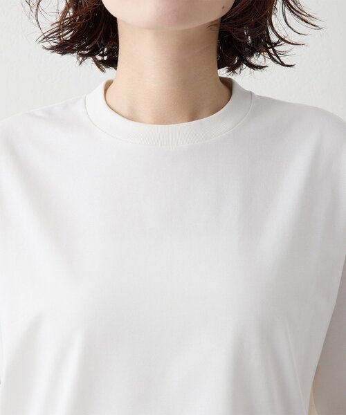 tシャツ 「Drawing Numbers」ハイツイストプレーンTシャツ レディースの画像