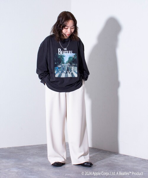 「GOOD ROCK SPEED」 長袖Tシャツ M ブラック系その他4 メンズ_画像2