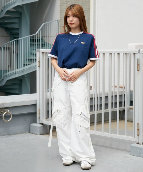 adidas（アディダス） adidas tシャツ 3-STRIPS TEE ラグランスリーブ