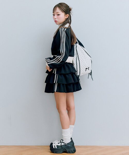「OLIVE des OLIVE」 キュロット FREE ブラック レディース_画像8