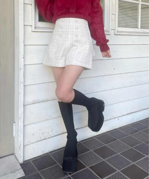 「abc une face」 ショートパンツ FREE ブラック レディース_画像6