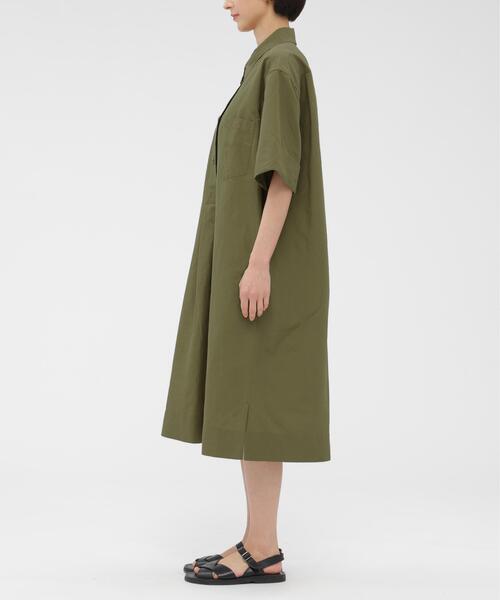 ワンピース COTTON LINEN PLAIN WEAVEの画像