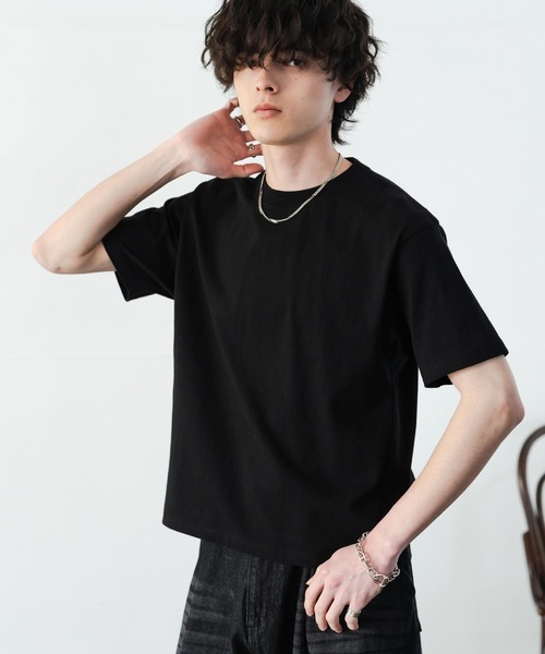 Rocky Monroe（ロッキーモンロー） tシャツ ケミカル加工 ショート丈
