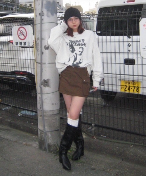 ACLENT（アクレント） ミニスカート M カーキ レディース : ZOZOTOWN