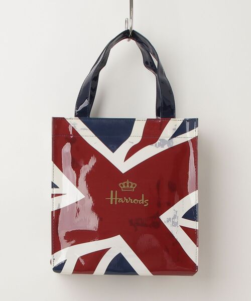 「Harrods」 トートバッグ - レッド レディース_画像2