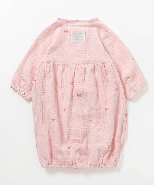 apres les cours（アプレレクール） ベビー服 ロンパース ガーゼ総柄