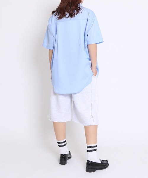 「PUNYUS」 ハーフパンツ 2 杢グレー レディース_画像4