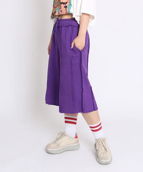 「PUNYUS」 ハーフパンツ 2 杢グレー レディース_画像7