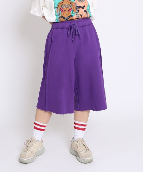 「PUNYUS」 ハーフパンツ 2 杢グレー レディース_画像9