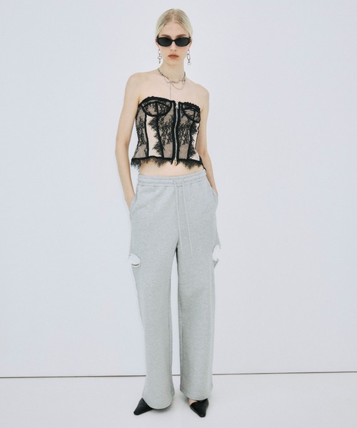JOSE MOON（ジョゼムーン） LACE PANEL CORSET/レースパネルコルセット
