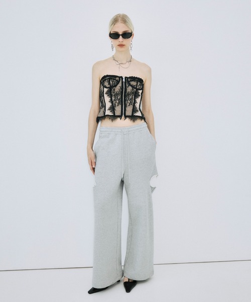 JOSE MOON（ジョゼムーン） LACE PANEL CORSET/レースパネルコルセット