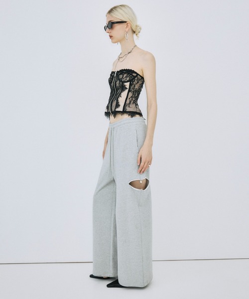 JOSE MOON（ジョゼムーン） LACE PANEL CORSET/レースパネルコルセット