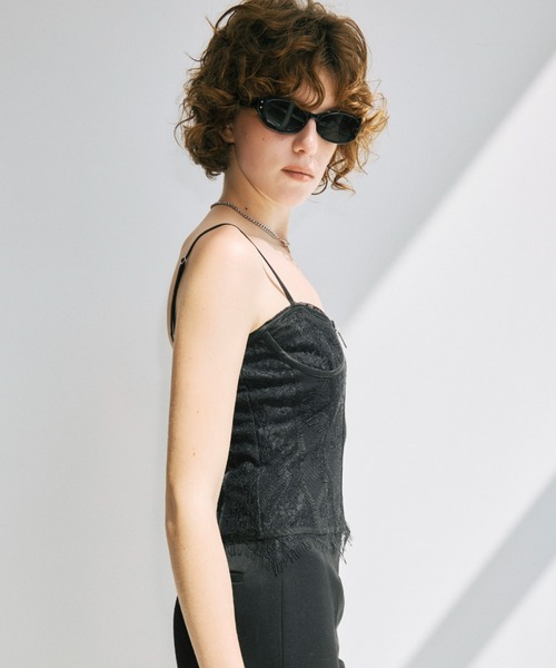 JOSE MOON（ジョゼムーン） LACE PANEL CORSET/レースパネルコルセット