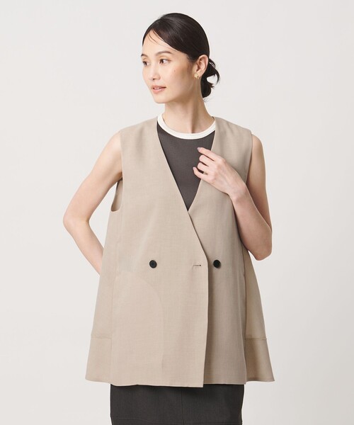 UNITED ARROWS（ユナイテッドアローズ） ベスト ジレ シアー バック