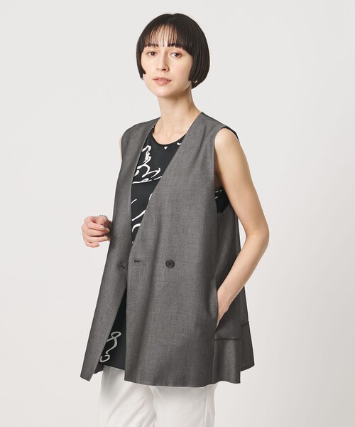 UNITED ARROWS（ユナイテッドアローズ） ベスト ジレ シアー バック