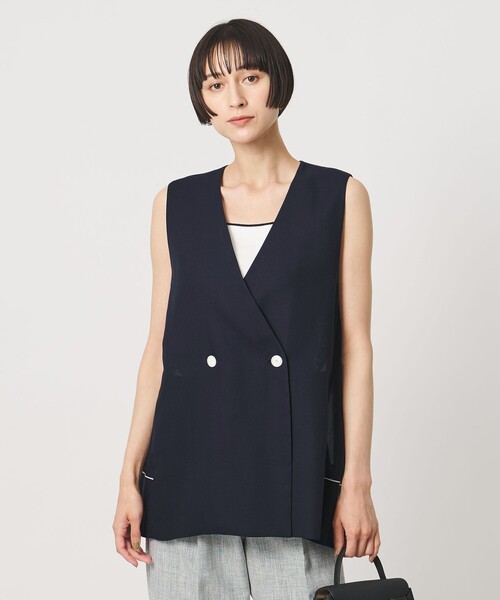 UNITED ARROWS（ユナイテッドアローズ） ベスト ジレ シアー バック