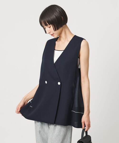 UNITED ARROWS（ユナイテッドアローズ） ベスト ジレ シアー バック