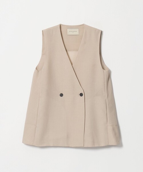 UNITED ARROWS（ユナイテッドアローズ） ベスト ジレ シアー バック