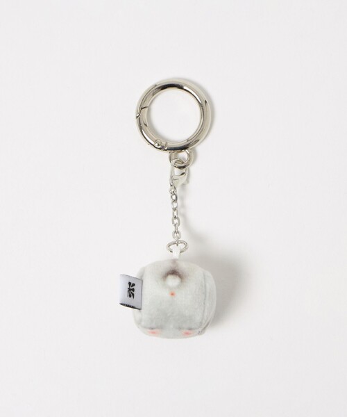 NICE WEATHER キーケース 「SOFT THUMBNAIL」Mochi Pearl Hamster