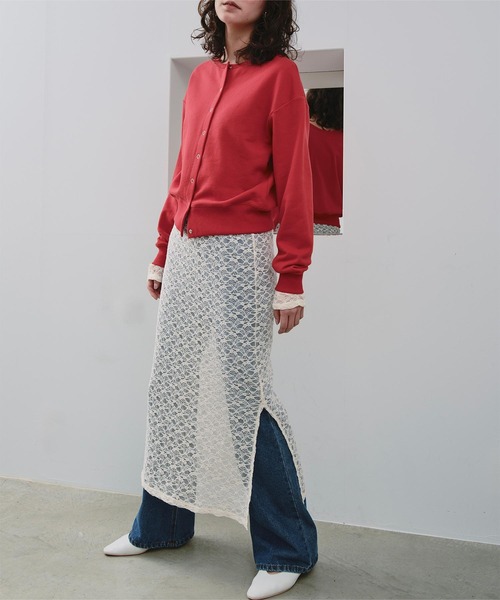 「titivate」 長袖ワンピース M アイボリー レディース_画像9