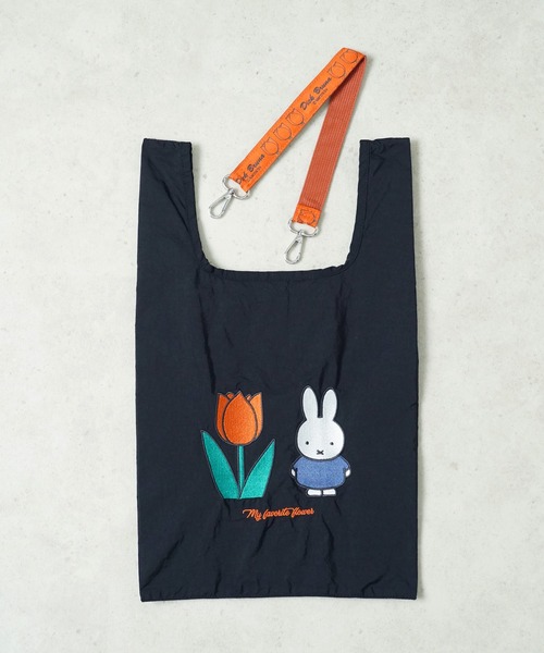エコバッグ 11”「Dick Bruna」miffy 1ポケット ストラップ付き