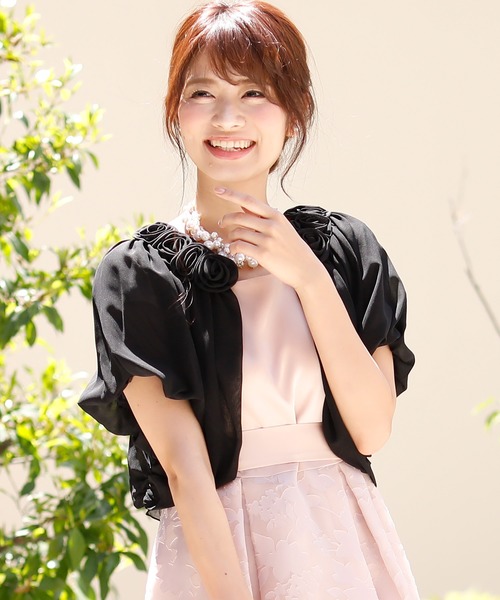 着物リメイク 黒留袖 ボレロ No1 ショートジャケット 羽織 着物