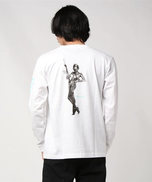 Sync. tシャツ Sync.「HAJIME SORAYAMA」LONG SLEEVE TEE