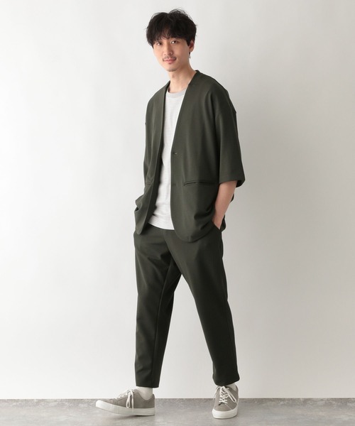 GLOBAL WORK（グローバルワーク） カーディガン ジョーゼット半袖