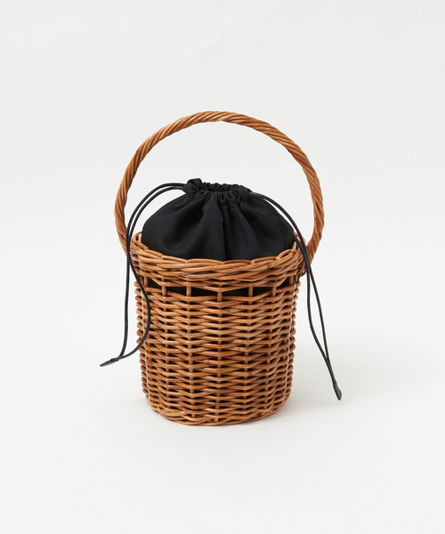 バッグ カゴバッグ BAGMATI バケツ型カゴバッグ|ZOZOTOWN |08