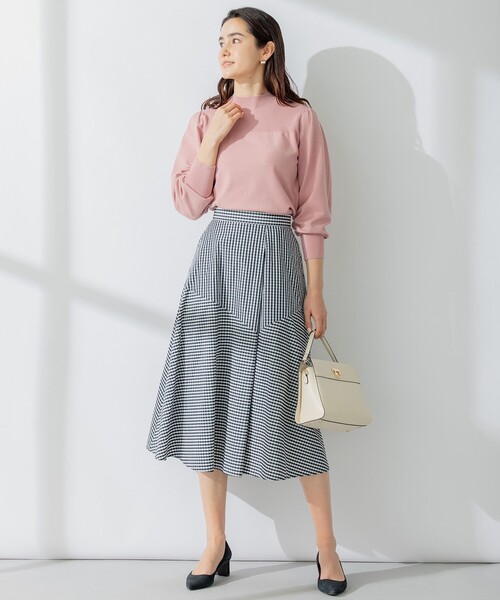 ニット セーター 「洗える」Elenaパフスリーブ ニット レディース 組曲 ニット セーター 「洗える」Elenaパフスリーブ レディース