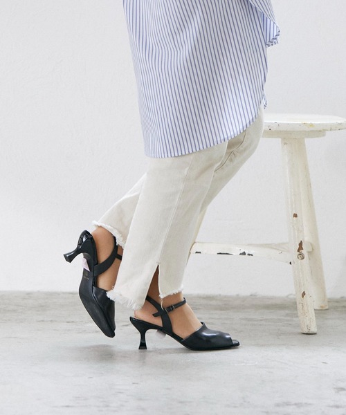 Riz raffinee（リズ ラフィーネ） サンダル アンクルベルトサンダル