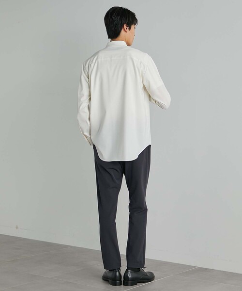 UNITED TOKYO シャツ High twist ストレッチ レギュラーカラー